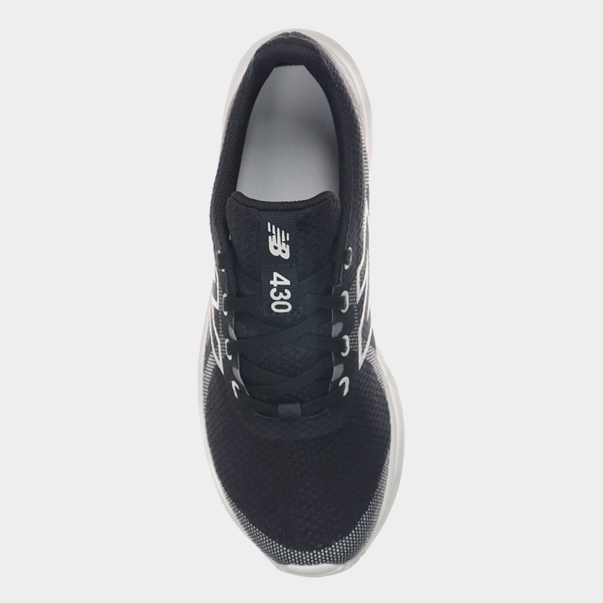 Miniatura Tênis New Balance 430 V4 Feminino Preto+Bege - 34