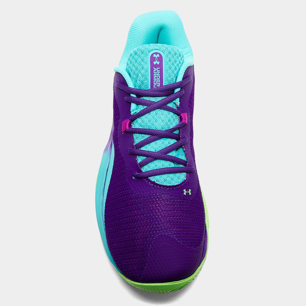 Miniatura Tênis Under Armour Buzzer 2 Masculino Roxo - 36