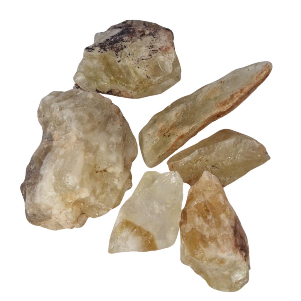 Miniatura Pedra Natural Quartzo Ferruginoso Bruto 1 Kilo