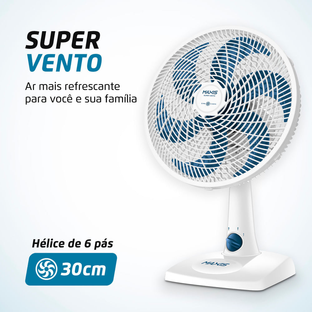 Miniatura VENTILADOR V-30-MX-W 127V
