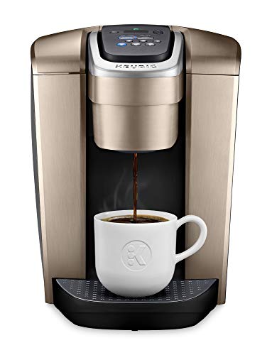 Miniatura Keurig Cafeteira Elétrica KElite 8 Xícaras Dourado 110V