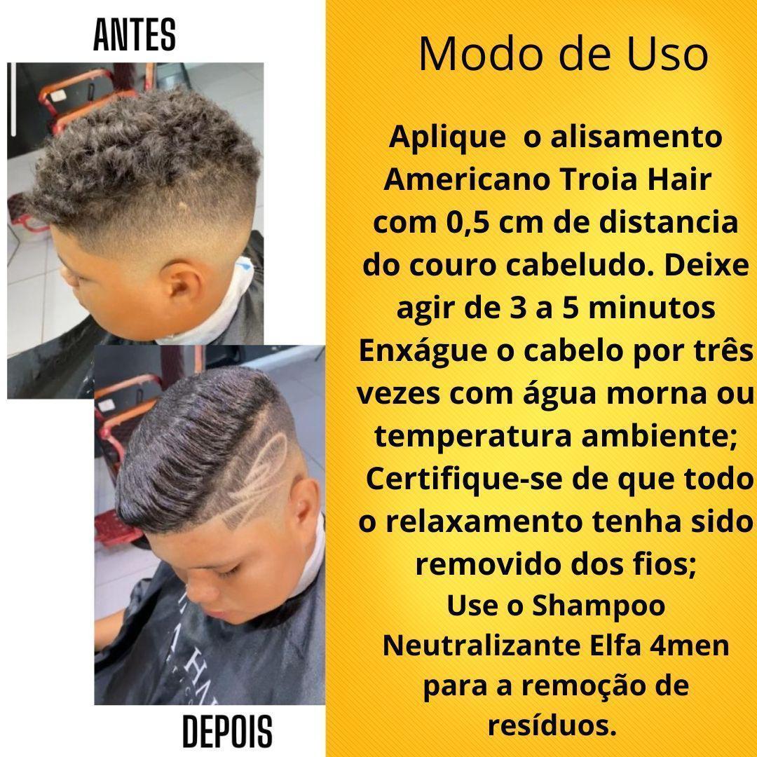 Miniatura Alisamento Americano Classic Troia Hair - Uso Profissional