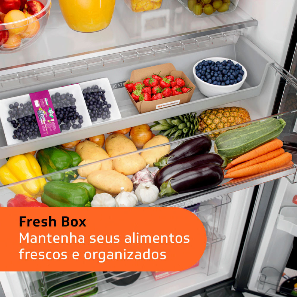 Geladeira Brastemp Frost Free French Door A+++ 554 litros cor Inox - BRO85AK 110V
