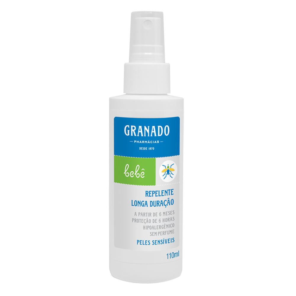 Miniatura Repelente Longa Duração Granado Bebê 100ml