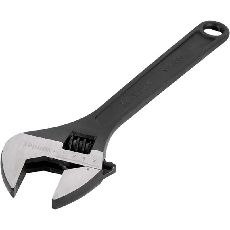 Miniatura Chave Inglesa Ajustável 15 POL Fosfatizada VONDER