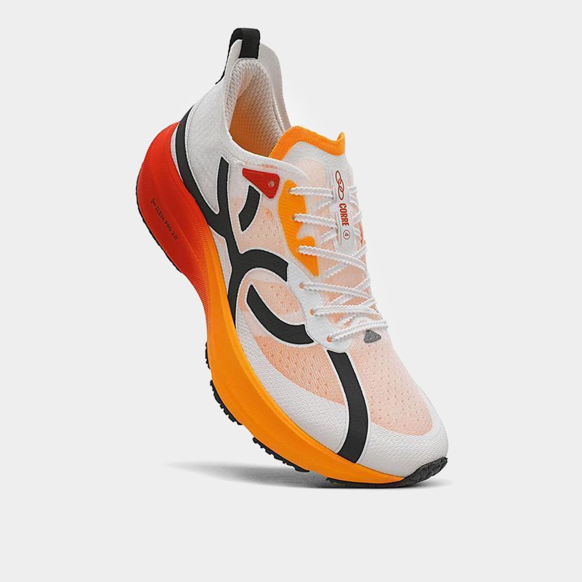 Miniatura Tênis Olympikus Corre 4 Branco+Laranja - 34