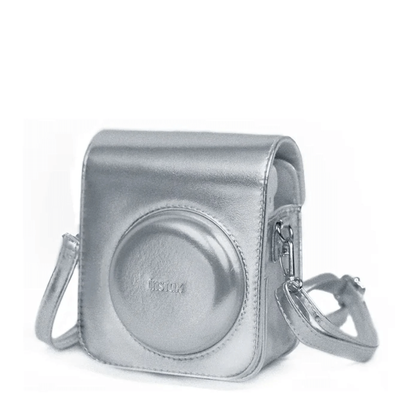 Kit Câmera Instantânea FujiFilm Instax Mini 12 Branco Mermaid com Bolsa e Pack 10 Filmes
