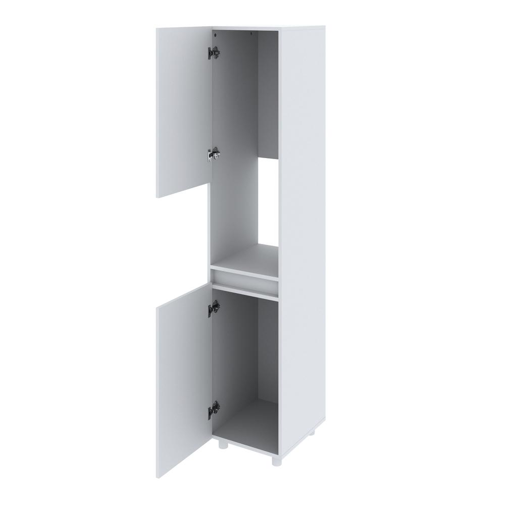 Miniatura Balcão Bebedouro Multiuso com 2 Portas Multimóveis CR20008 Branco