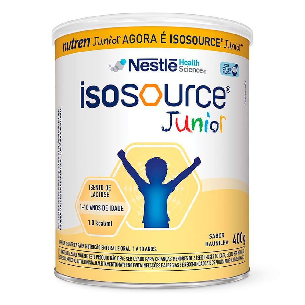 Miniatura Isosource Junior Sabor Baunilha 400g