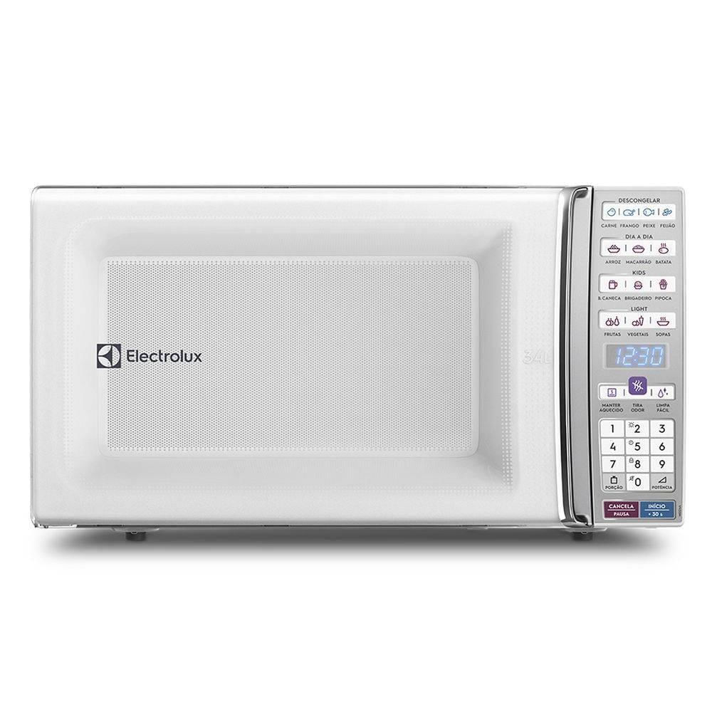 Miniatura Microondas Electrolux 34 Litros Branco Meo44 - 220v