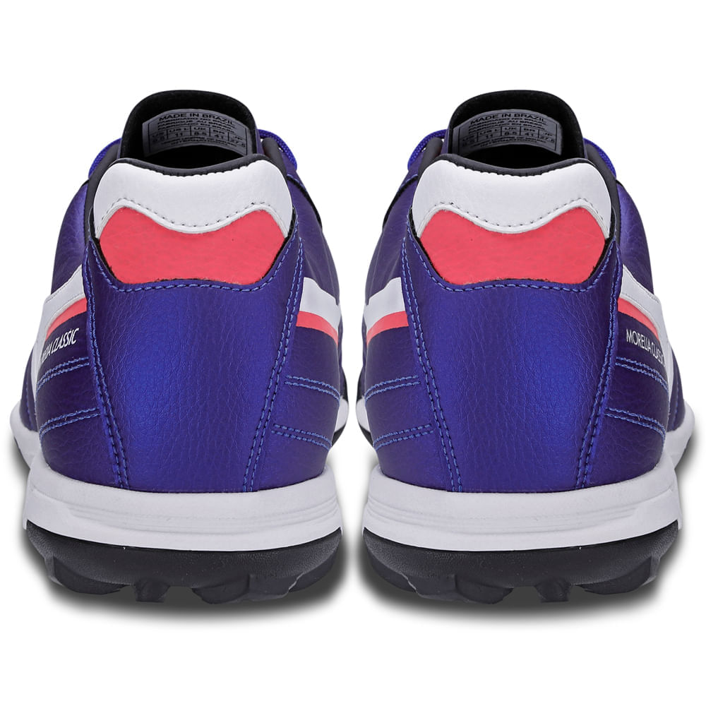 Miniatura Chuteira Society Masculina Mizuno Morelia Classic AS 38 Azul