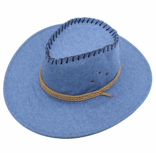 Miniatura Chapeu Cowboy Country Fazendeiro Peao Boiadeiro Cavalhada Az