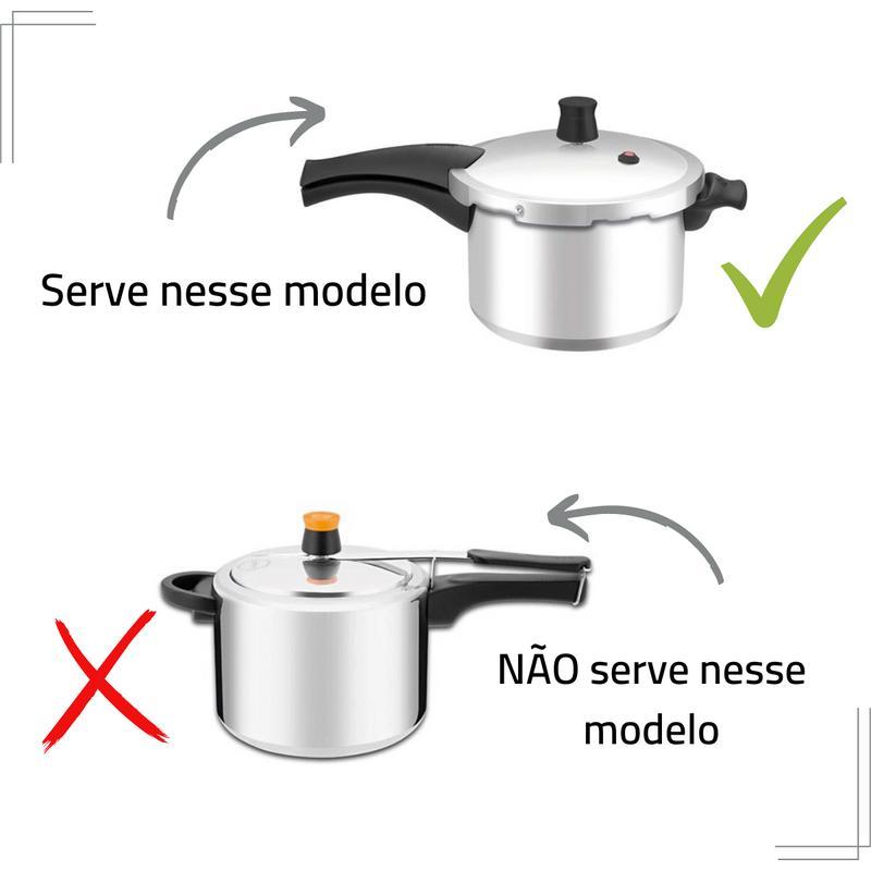 Miniatura Kit Reparo Borracha Panela Pressão Rochedo Turbo Peso