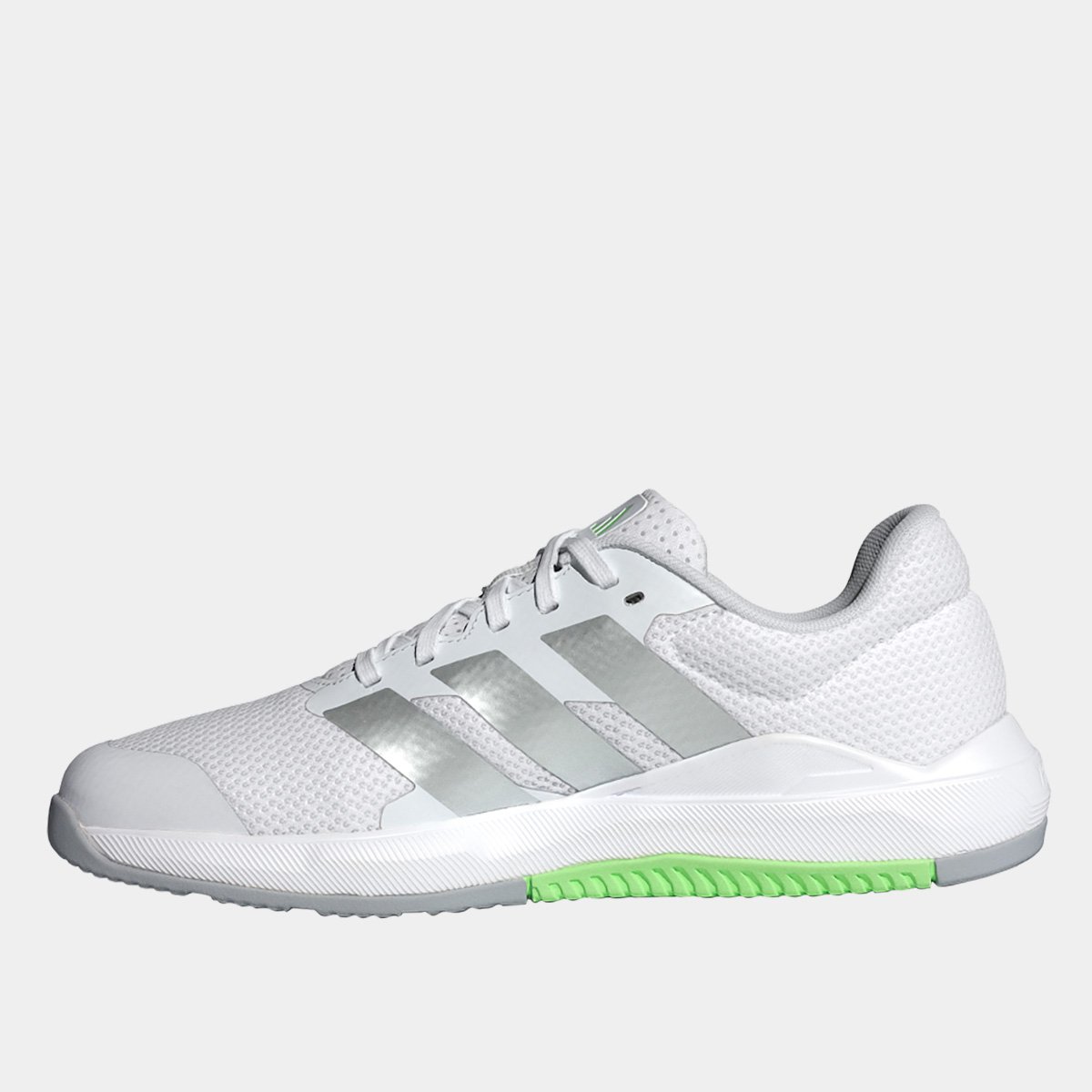 Miniatura Tênis Adidas Dropset Base Trainer Feminino Branco+Verde - 34