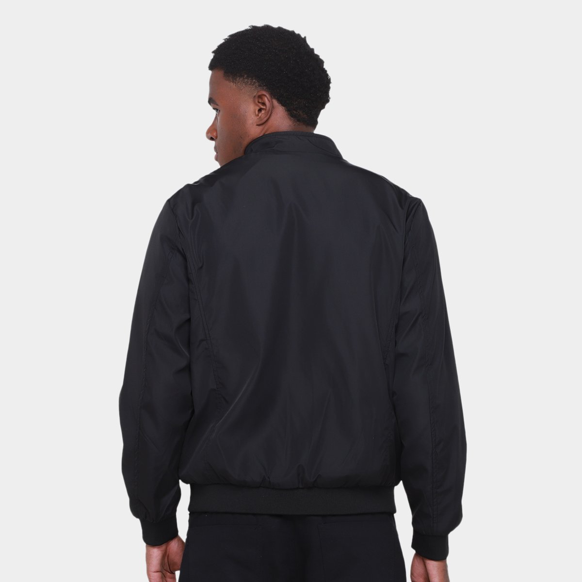 Miniatura Jaqueta Corta Vento Broken Rules Masculina Preto - G
