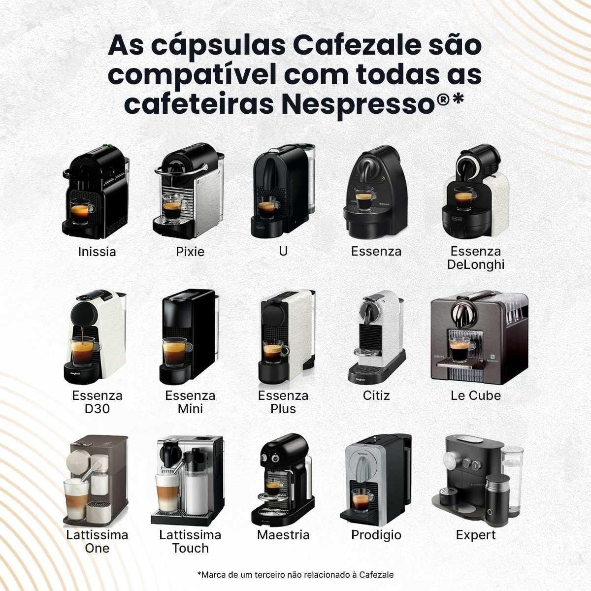 30 Cápsulas Compatíveis Nespresso Café Suave