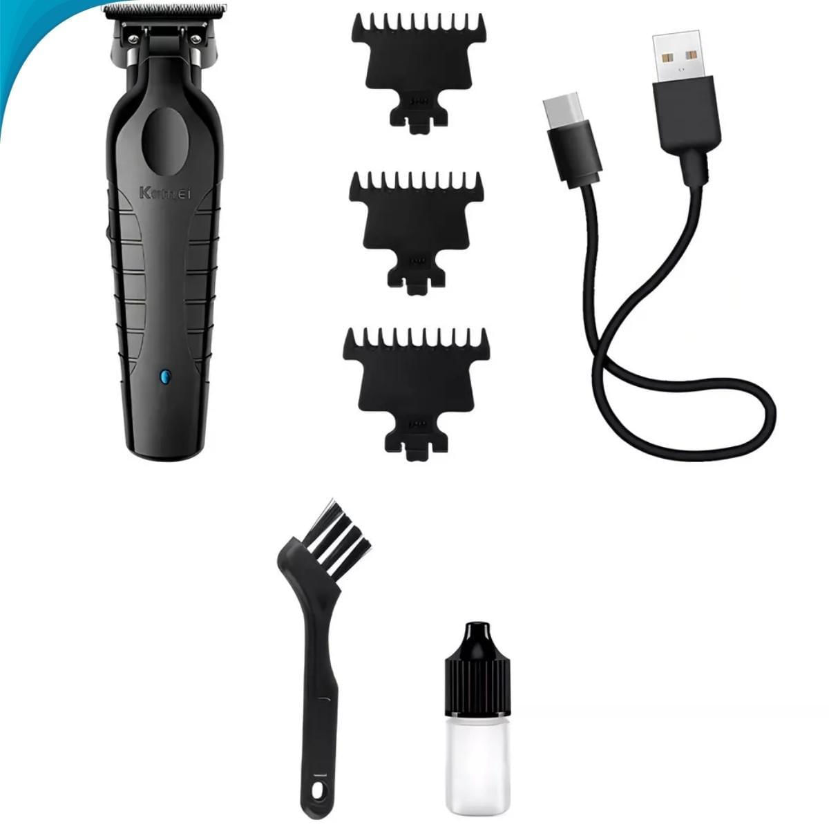 Maquininha Kemei Km-2299 Profissional Cortar Cabelo Barba