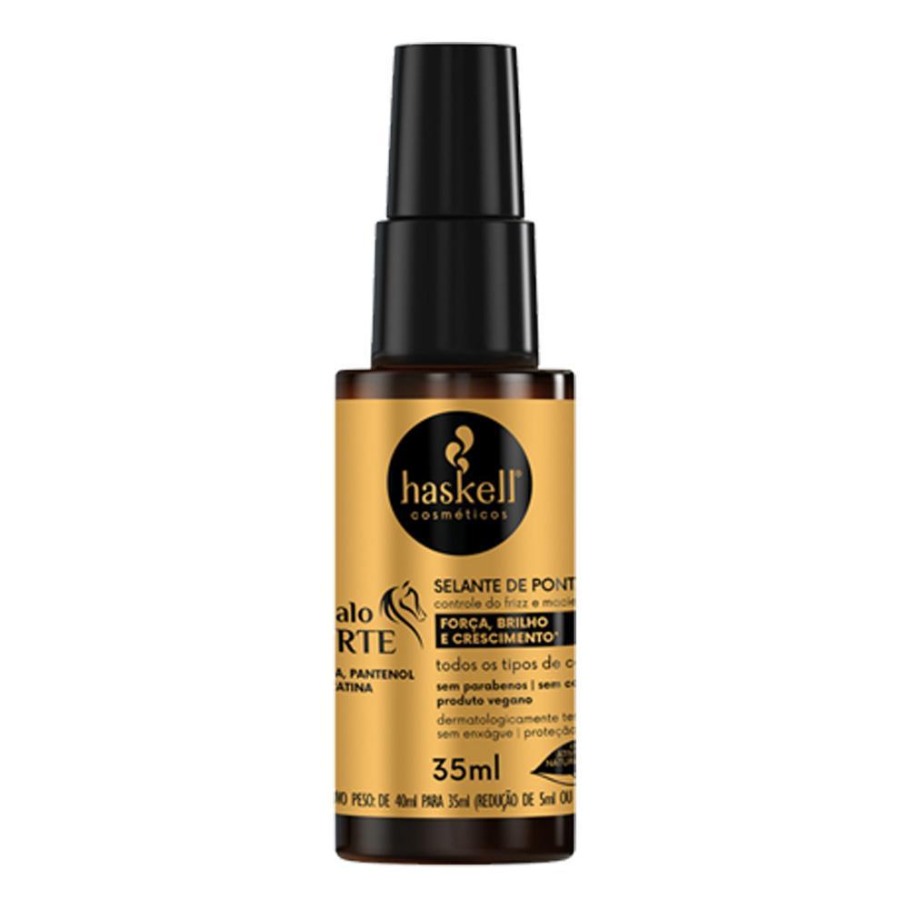 Miniatura Kit Haskell Cavalo Forte Shampoo Condicionador Litro Máscara