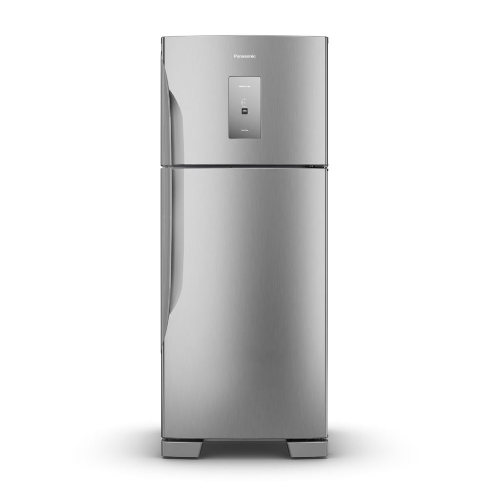 Miniatura Geladeira Panasonic Duplex Frost Free 435L A+++ Aço Escovado - NR-BT56BD4X 110v