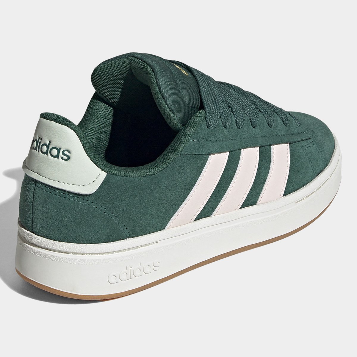 Miniatura Tênis Adidas Grand Court Alpha 00 Feminino Verde+Branco - 34