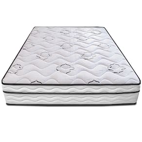 Miniatura Colchão King Cama InBox Moderne Ortopédico com Camada Especial de Espuma D45 25x193x203cm - Branco/Grafite