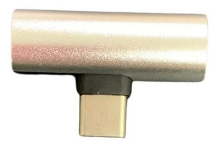Miniatura Adaptador Tipo-C Para Cabo P2 3.5Mm It Blue