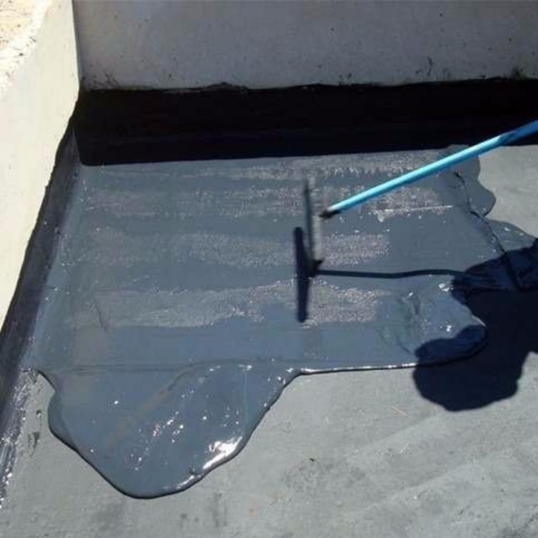 Manta Líquida Emborrachada 12Kg Laje Telha Impermeável Cinza