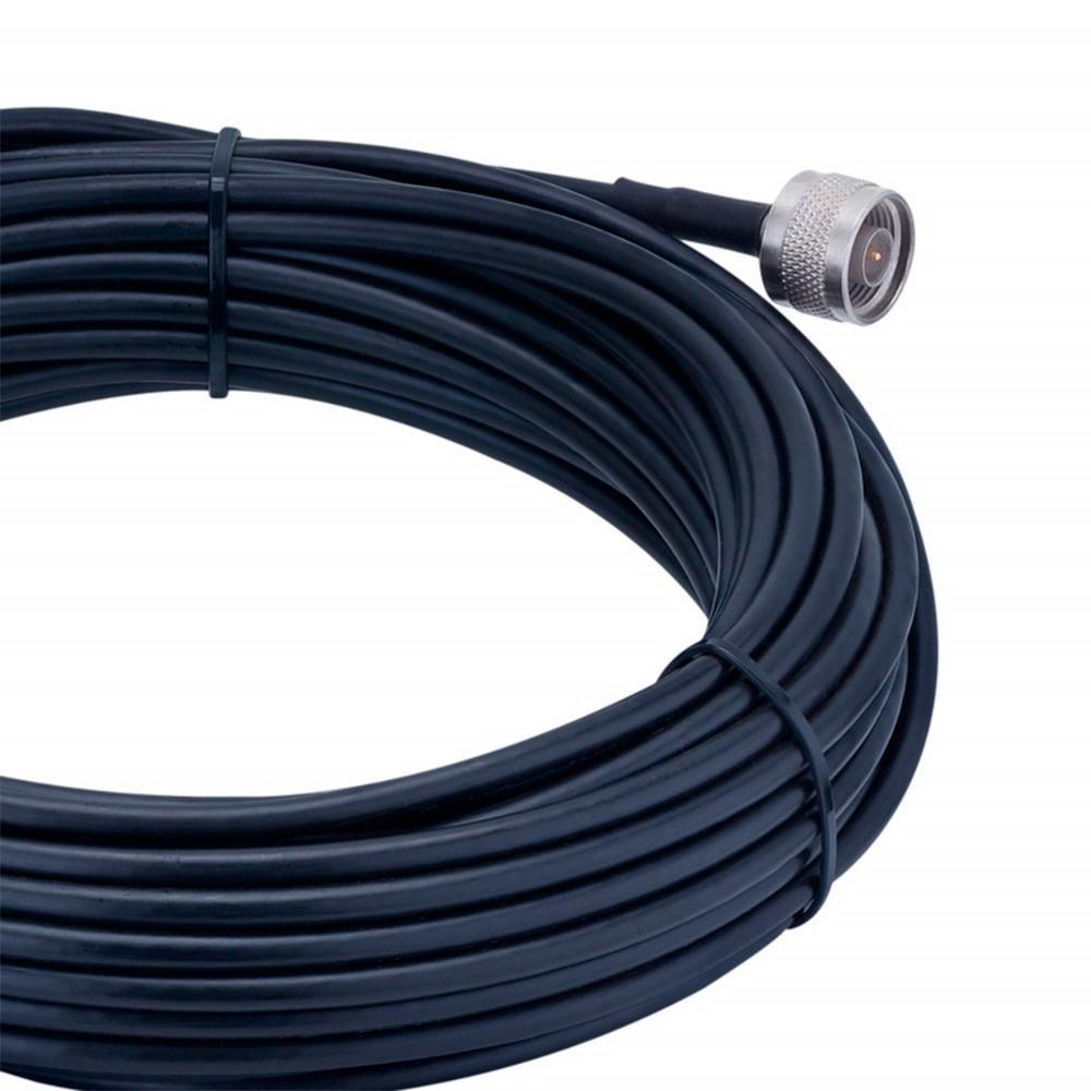 Antena Celular 2100mhz Com Cabo Rgc213 20m Para Repetidor