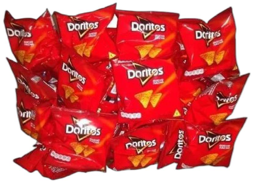 Miniatura Doritos Queijo Nacho Com 60 Unidades 22Gr Cada