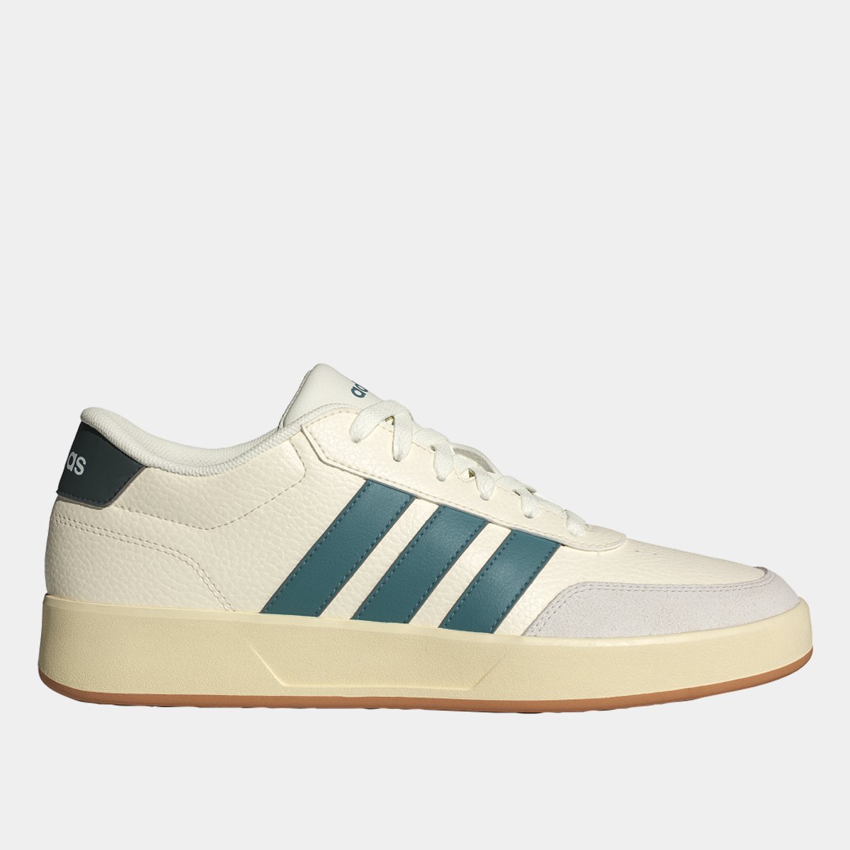 Miniatura Tênis Adidas Breaknet Branco+Verde - 34