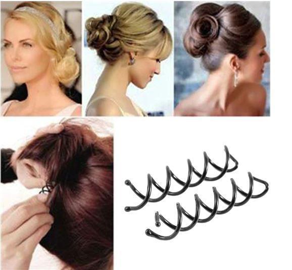 Prendedor De Coque Em Espiral Hair Pin ( Unidade)
