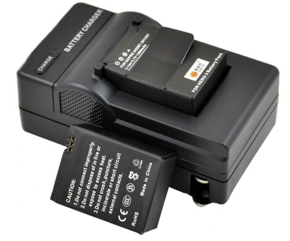 Miniatura Carregador para Bateria GoPro Hero2