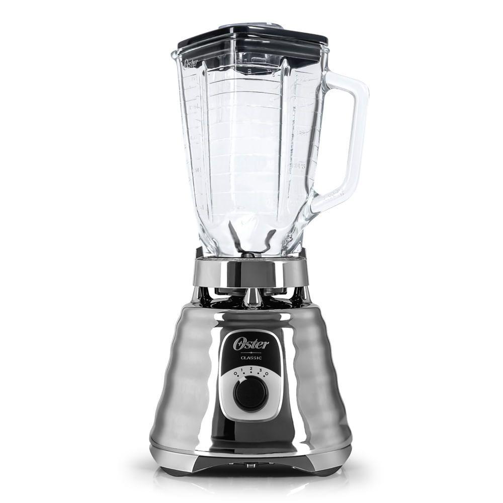 Miniatura Liquidificador Oster New Osterizer Clássico Chrome 1,25L 220V