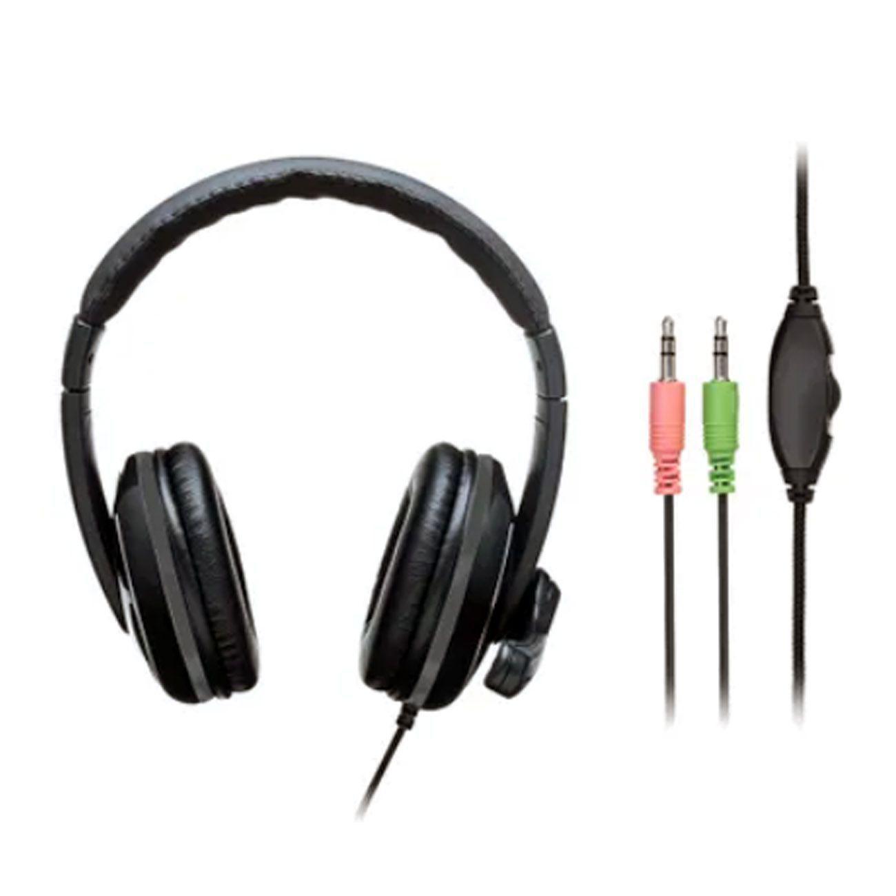 Miniatura Fone Ouvido Headset Pro P2 Microfone Anti Ruidos Pto Ph316