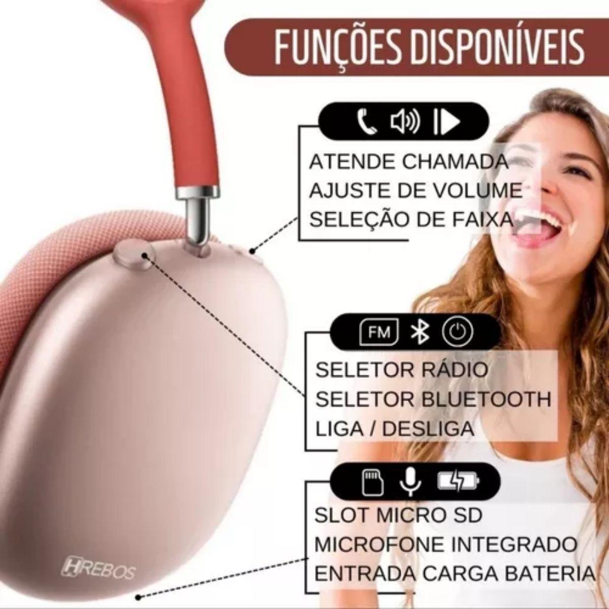 Fone Sem Fio Homem Mulher Bluetooth Barato