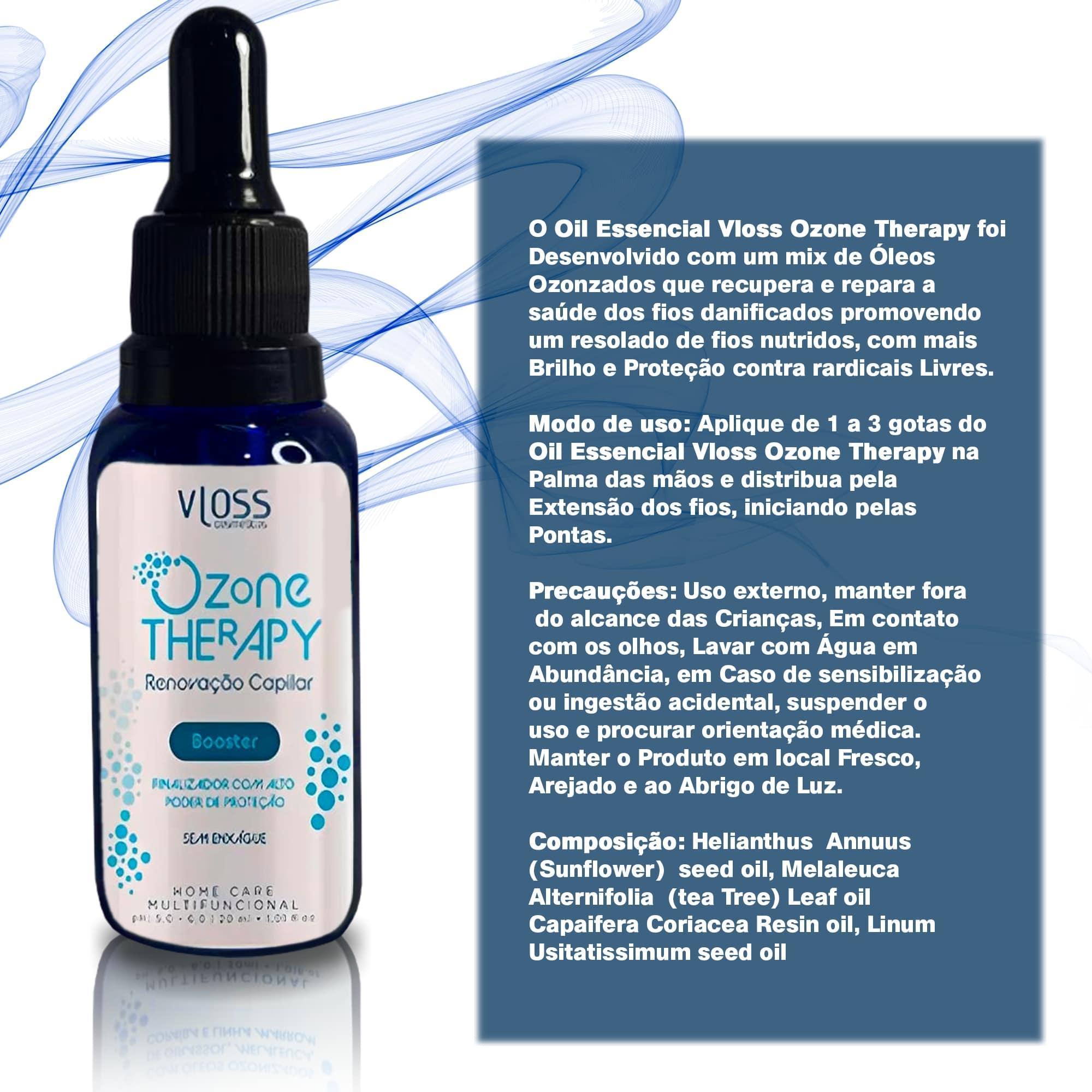 Miniatura Oil Ozone Therapy, Cabelos Fortes E Crescendo Muito Mais