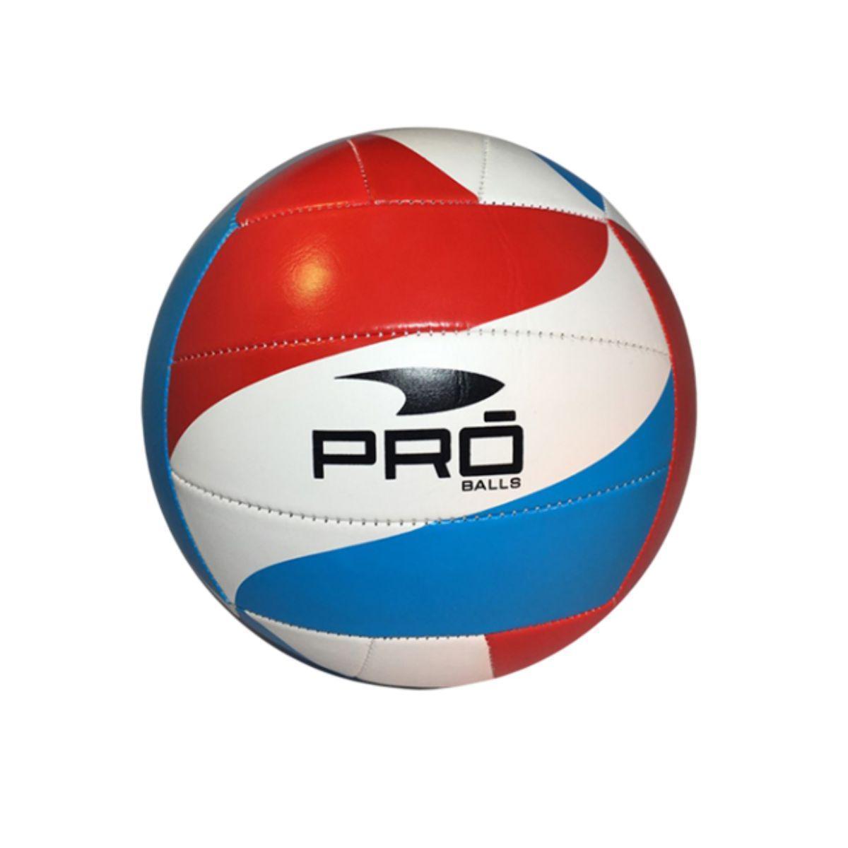 Miniatura Bola De Vôlei Praia Pró Balls Cores Sortidas Pvc Resistente