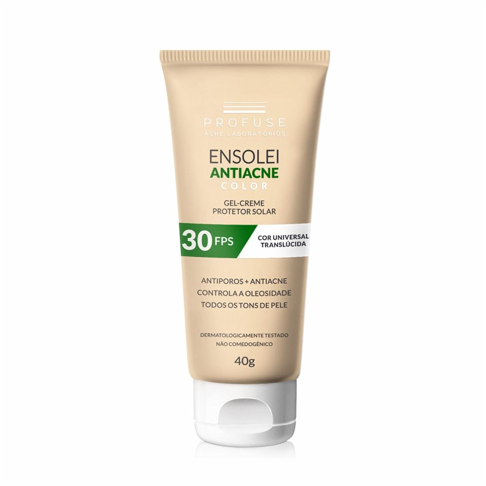 Miniatura Protetor Solar Profuse Ensolei Antiacne Color Fps 30 40g