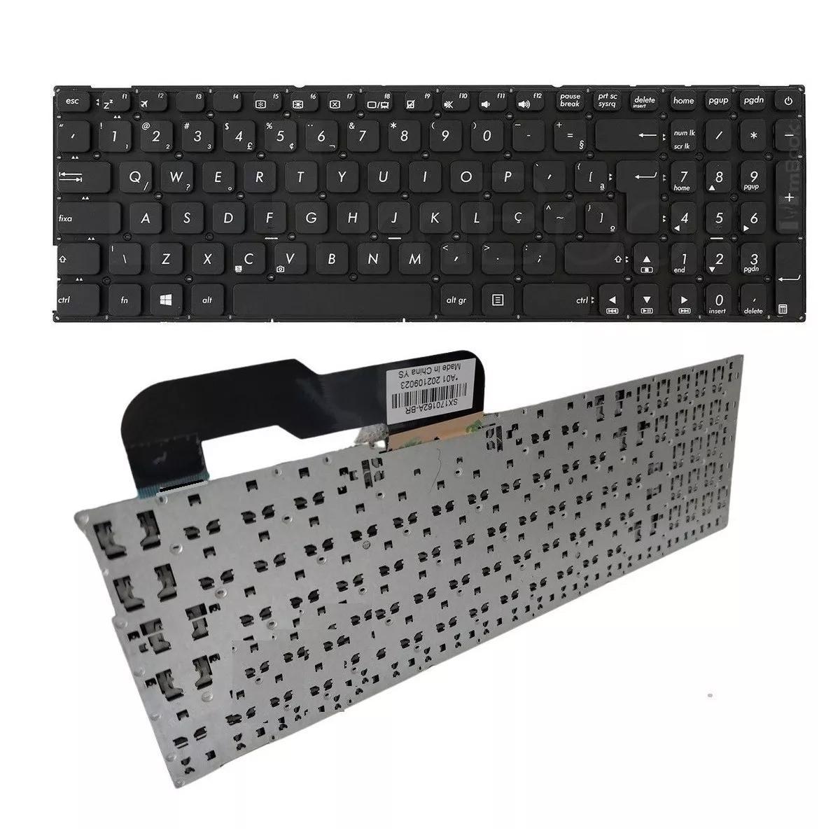 Miniatura Teclado Para Notebook Asus Vivobook Max X541La X541U Abnt2 Ç