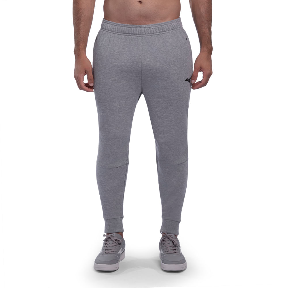 Miniatura Calça Mizuno Soft Jogger Masculina G Cinza