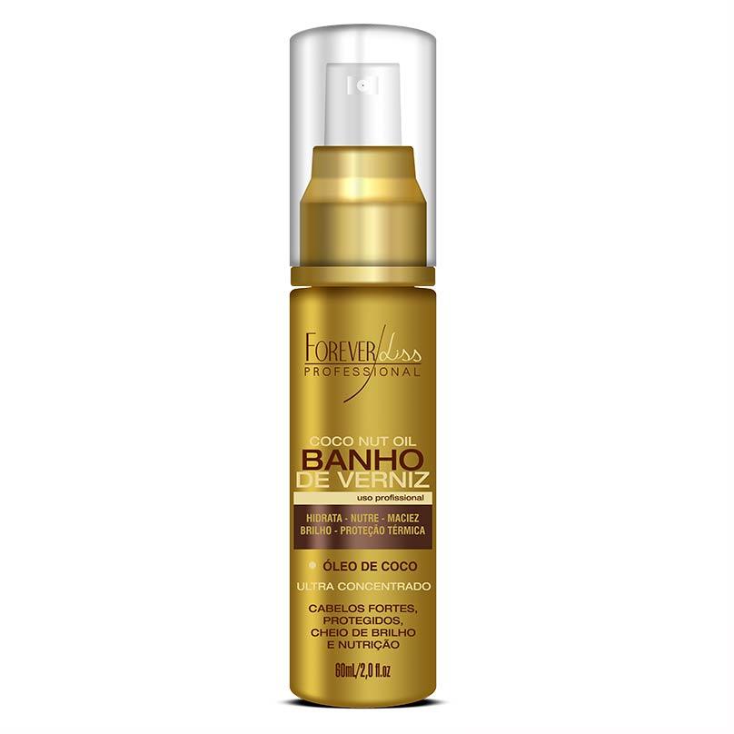 Miniatura Óleo De Coco Banho De Verniz Forever Liss 60Ml