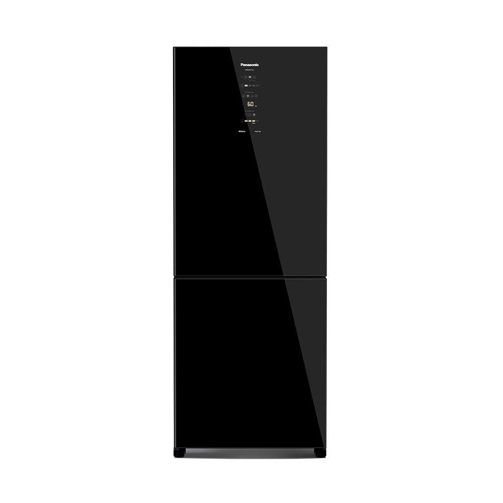 Miniatura Geladeira Panasonic BB65 Black Glass Inverse Frost Free 450L Inverter A+++ - NR-BB65GVFB 110V