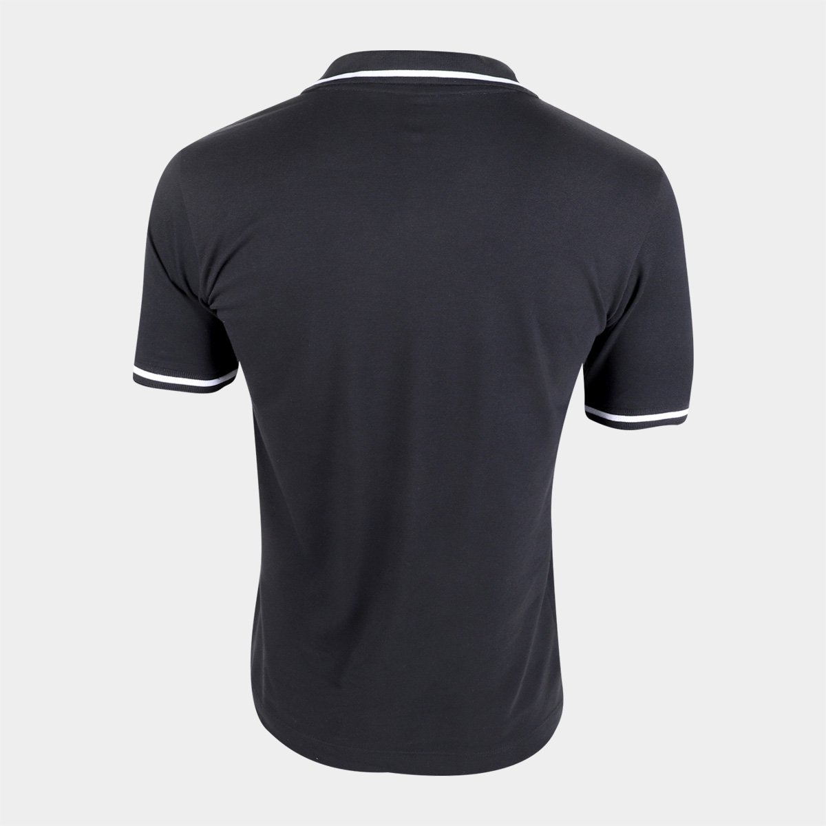 Miniatura Camisa Polo Santos RetrôMania Masculina Preto - EGG