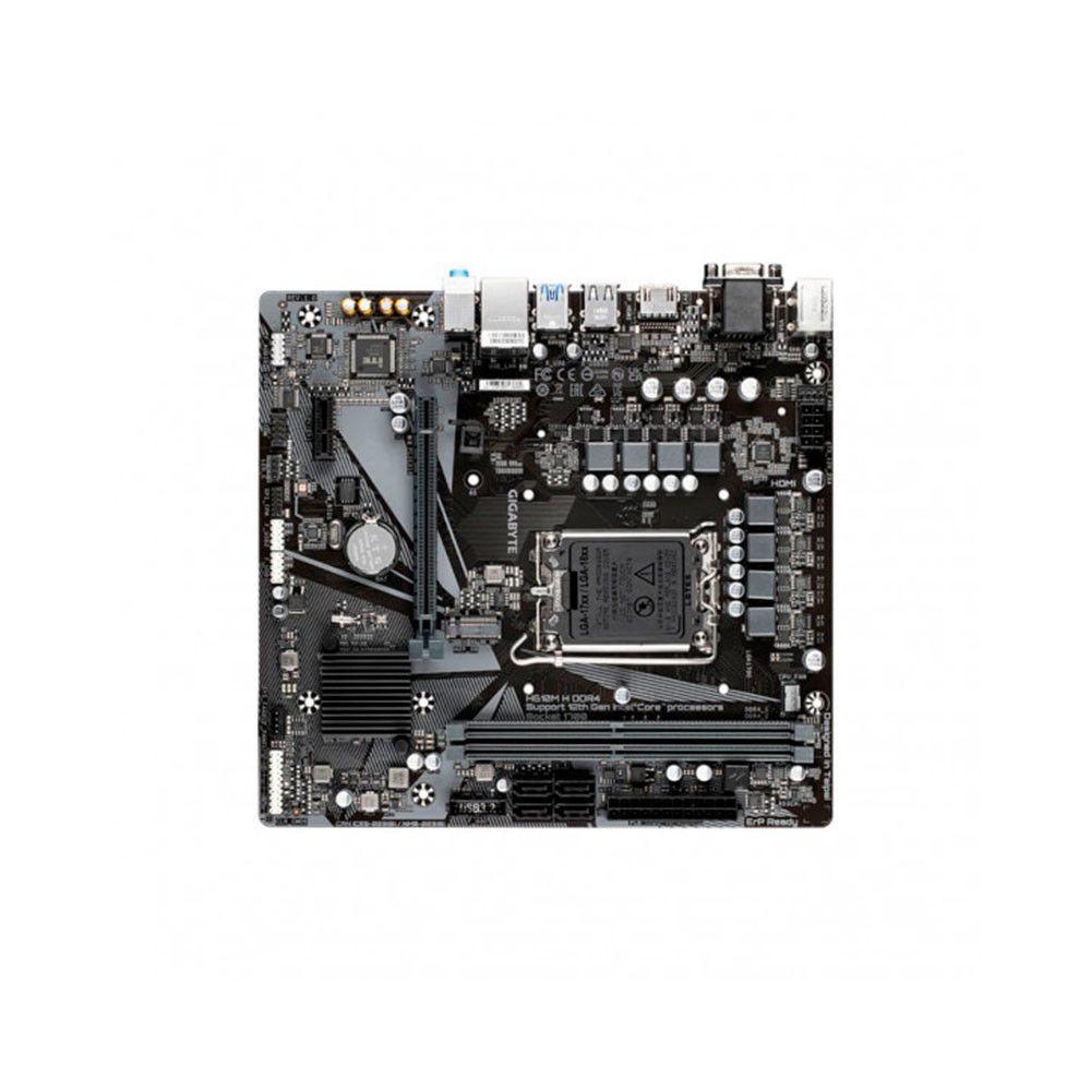Miniatura Placa Mae I3/i5/i7 H610m H 12 Geração Gigabyte Preto E Cinza