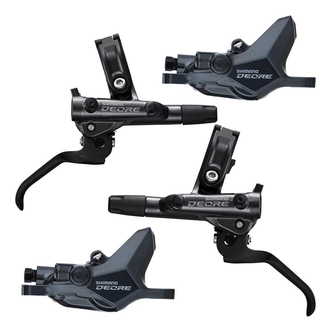Miniatura Par De Freios Hidráulico A Disco Shimano Deore Bl-M6100
