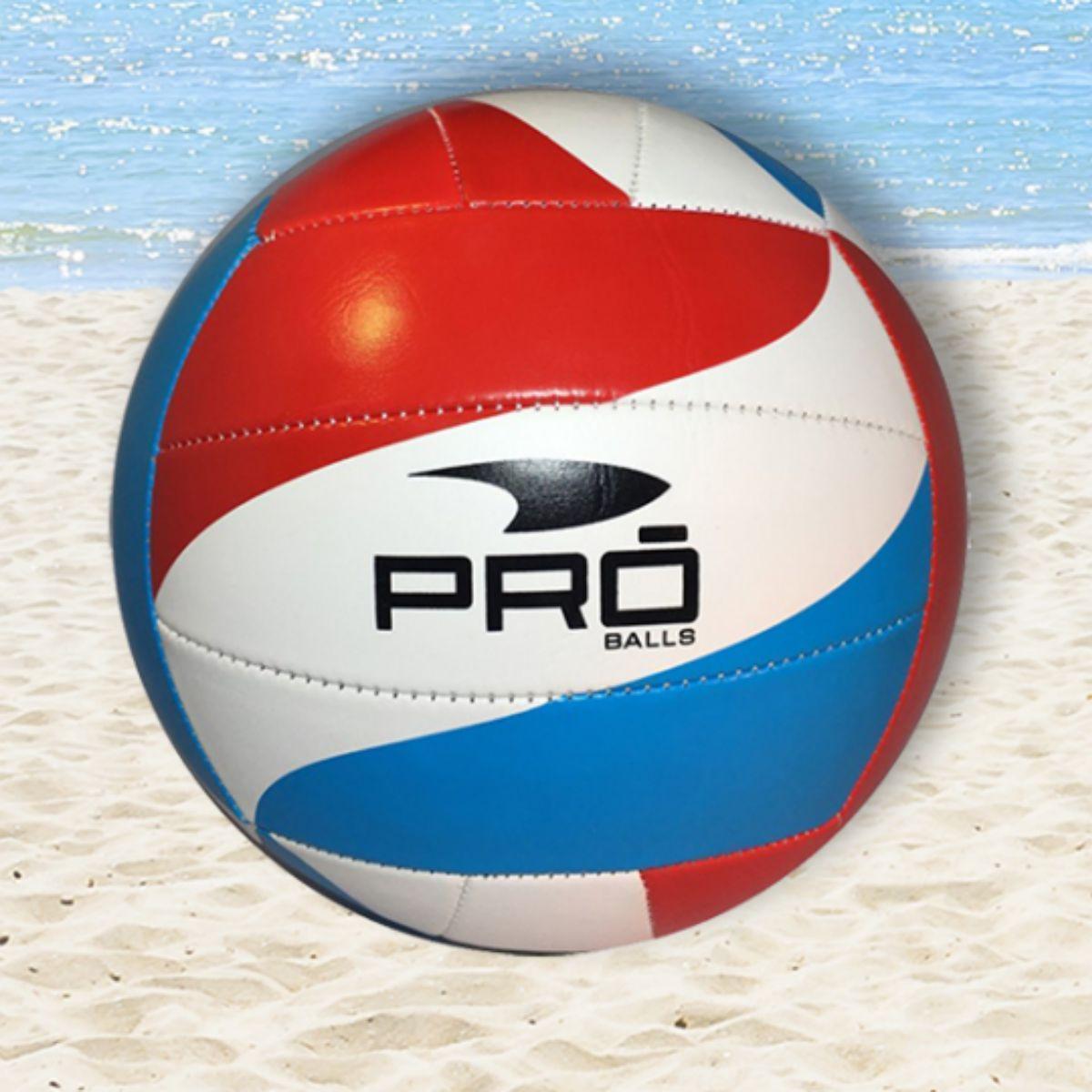 Bola De Vôlei Praia Pró Balls Cores Sortidas Pvc Resistente