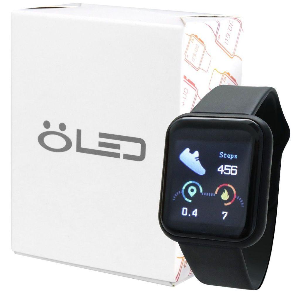 Miniatura Relogio Inteligente Monitor Saude + Smartwatch Caixa Carregamento Pela Pulseira