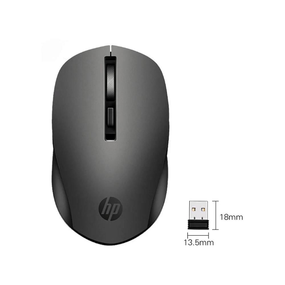 Kit Mouse Pad Speed Gamer + Mouse Óptico sem Fio + Microfone - HP