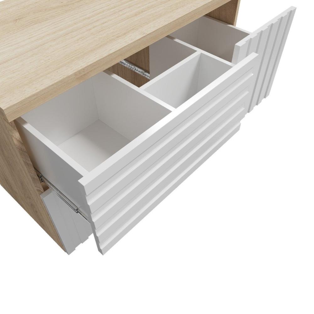 Miniatura Gabinete para Banheiro 80cm Bruna Darabas Agardi Branco