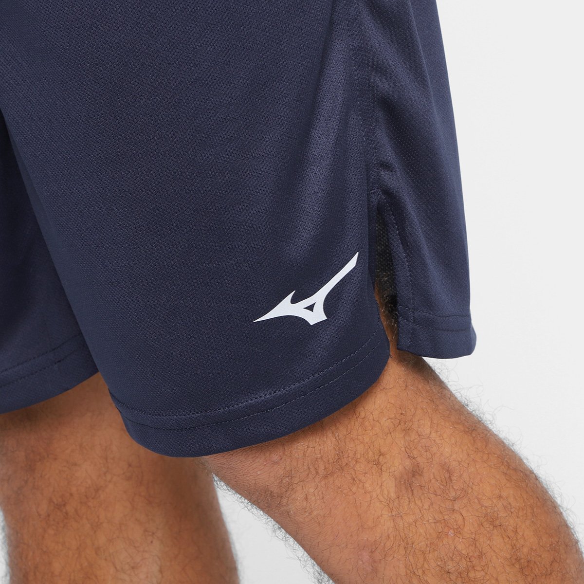 Miniatura Bermuda Mizuno Root Mesh Masculina Azul Escuro - M
